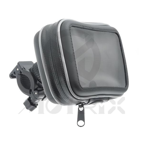 3.5 inch water resistant GPS case with handlebar bracket