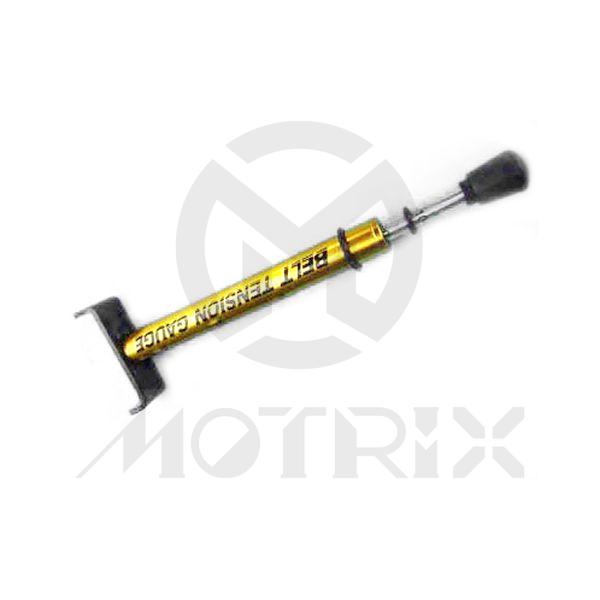 Belt tension gauge for motor