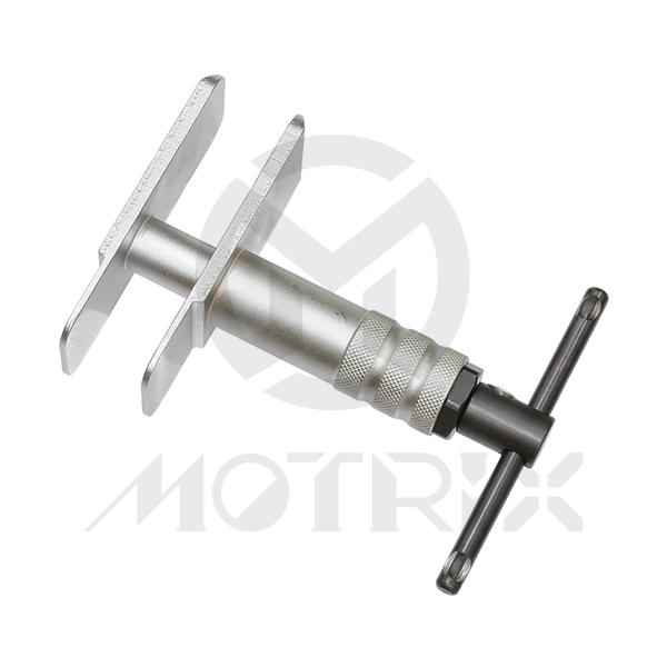 Motorcycle disc brake spreader