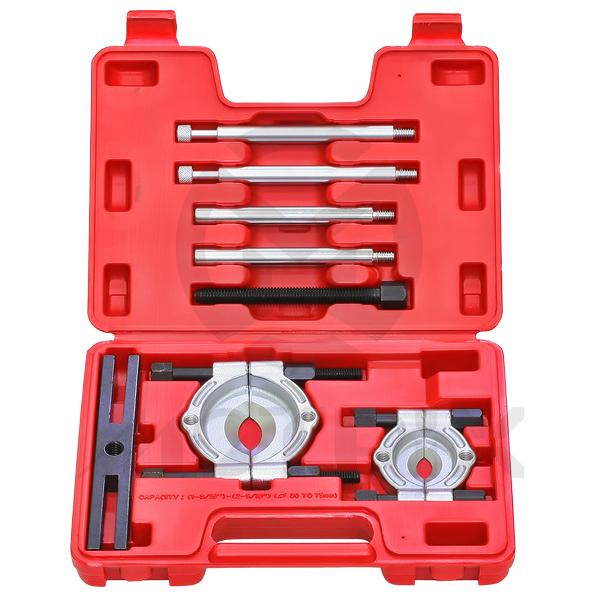 Universal crank bearings puller tool set