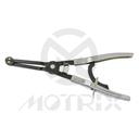 Brake piston detaching plier. L:12", jaw adjustment: 0-5" power metallurgy