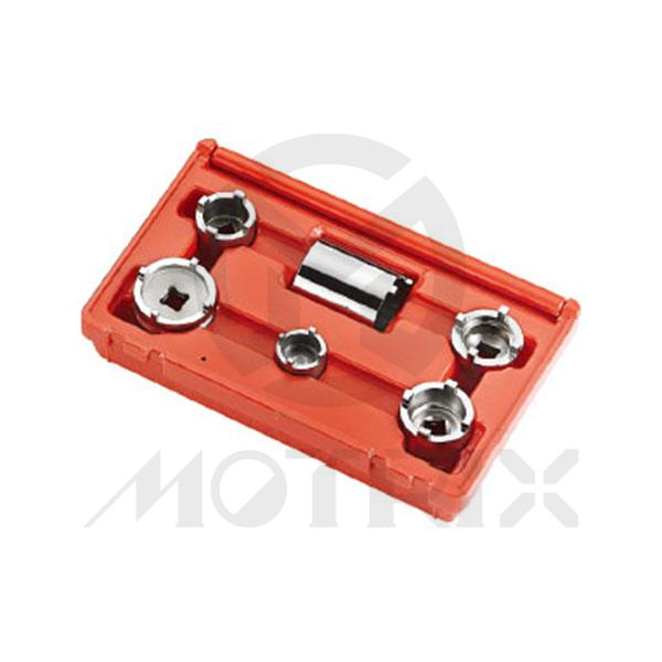 Swing arm nut service tool set