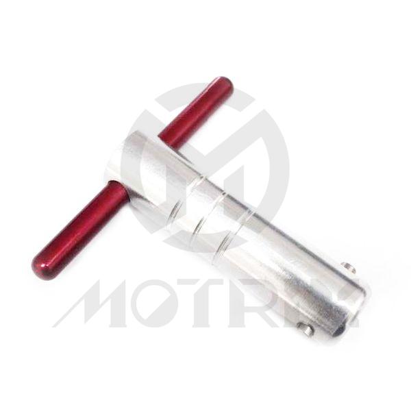 Front axle alignment tool for Ducati