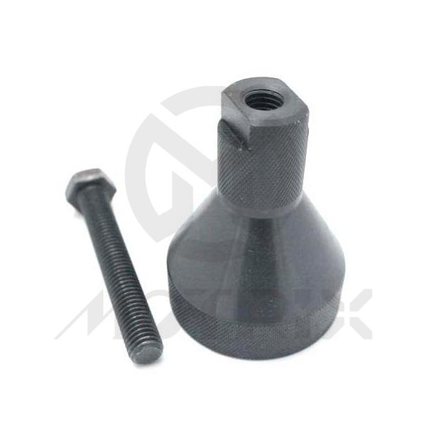 Flywheel puller, fits Ducati 200/250/350 and most bevel single narrow-case models.