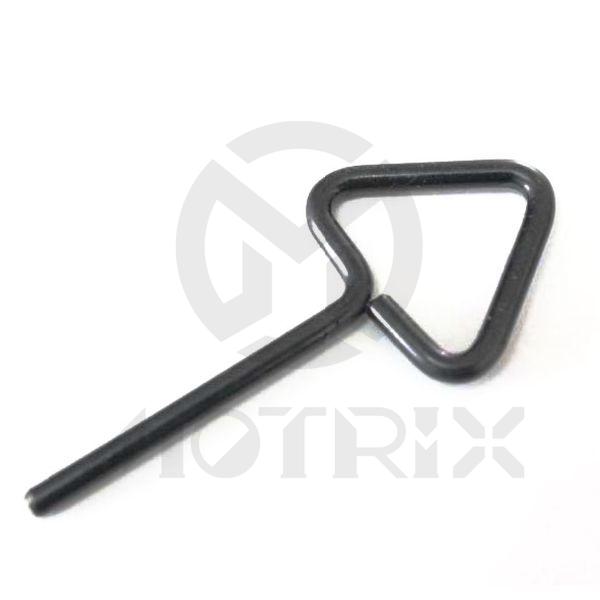 Chain tensioner lock pin