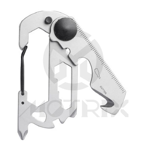 Pocket tools (Key Hole / Bottle Opener / 5.5mm/7mm/8mm/10mm/12mm / Hexagon Wrench / Flat Screwdriver / Phillips Screwdriver / Ruler / Spoke Tools / Carabiner / Cutter)