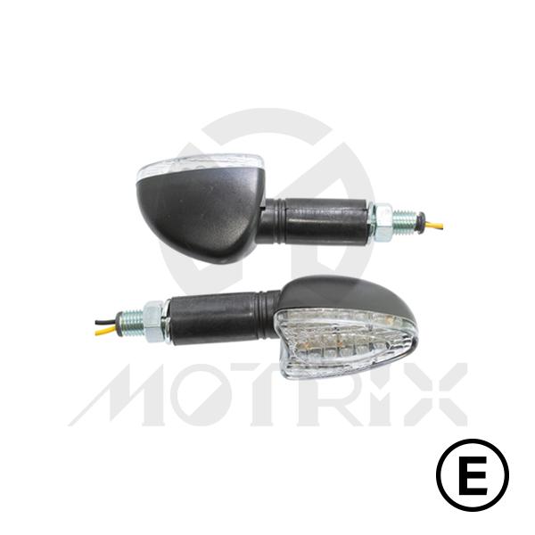 Universal indicators(LED), clear lens, long stem, with E-mark