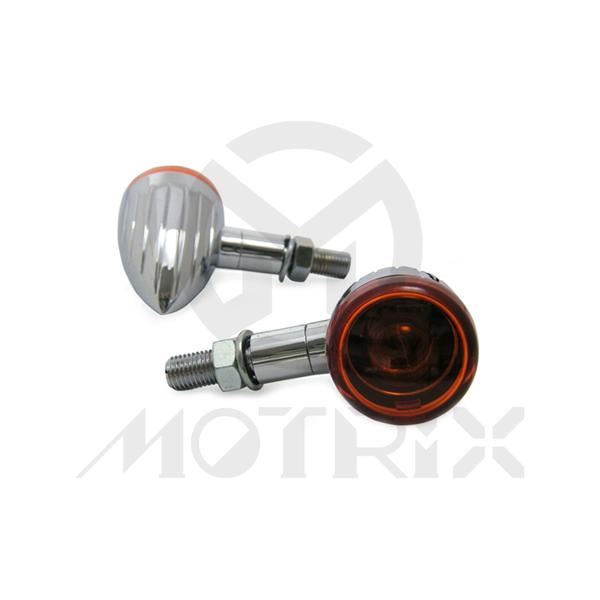 Universal lamp indicators, amber lens