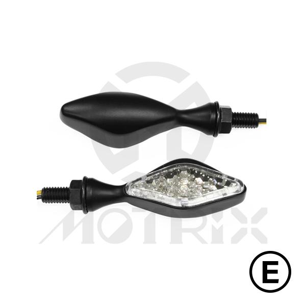 Universal indicators(LED), clear lens, with E-mark