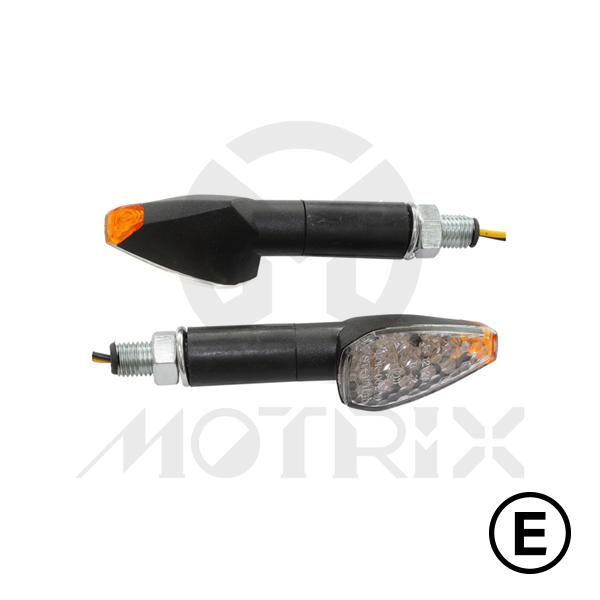 Universal indicators, clear lens, long stem