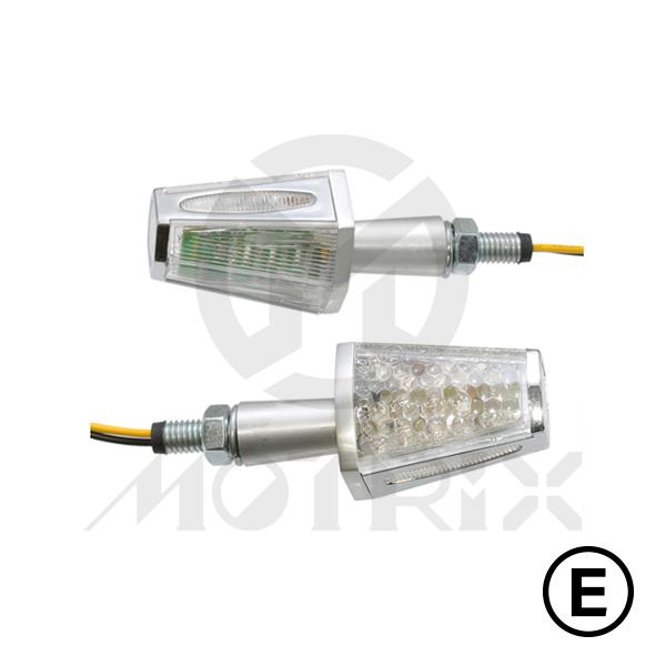 Universal indicators(LED), clear lens, with E-mark
