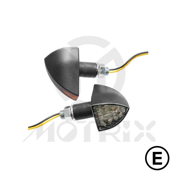 Universal indicators(LED), clear lens, with E-mark