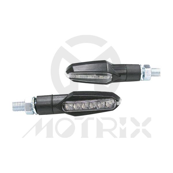 Universal indicators(LED),black base, with E-mark