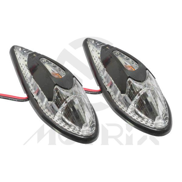 Universal indicators, clear lens