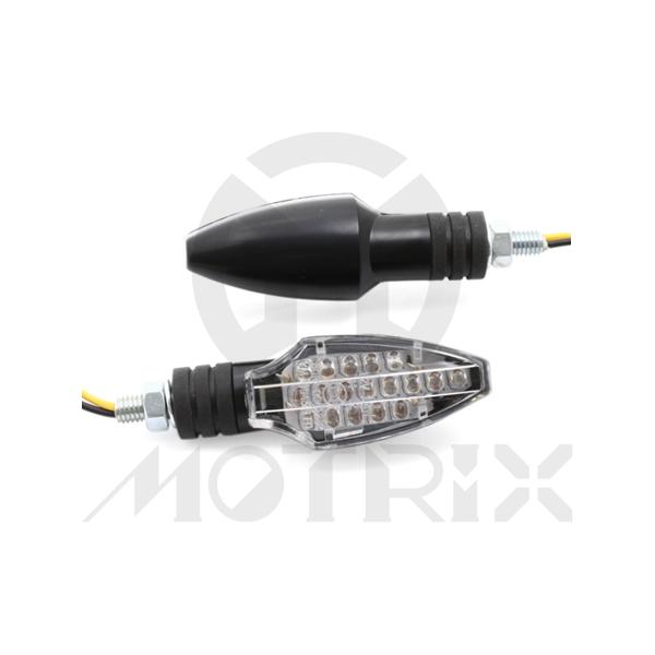 Universal indicators(LED), clear lens, with E-mark