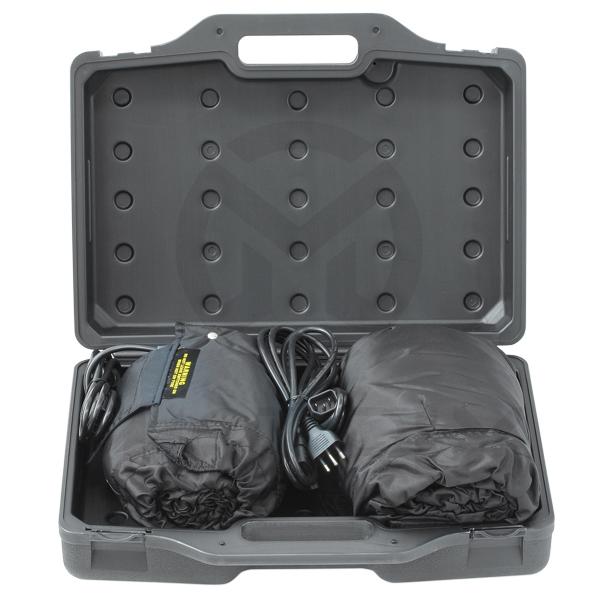 Tyre warmers , the tyre warmers feature a thermostat for temperature control,which allows the tyres to be heated to approximately 80±5℃.Front tire only:120/70r17