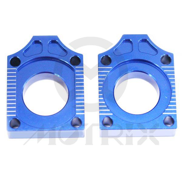 Adjuster rear axle block for YAMAHA YZ125, YZF250F, YZ450FX, WR250R, WR450F AL6061-T6 CNC