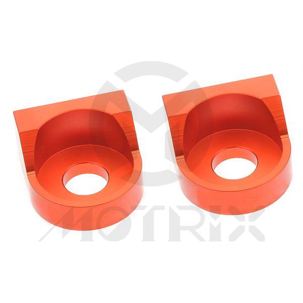 Adjuster rear axle block for KTM 65 SX 00-15 AL6061-T6 CNC