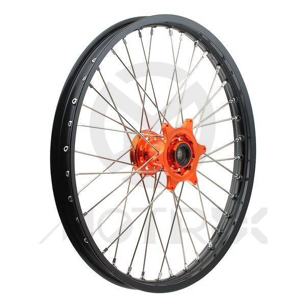 Front wheel set 1.60X21'' for KTM 125SX, 144SX, 150X-CW, 450XC-F, HUSQVARNA FC250, TE300, GASGAS EC250, MC250F, EX450F