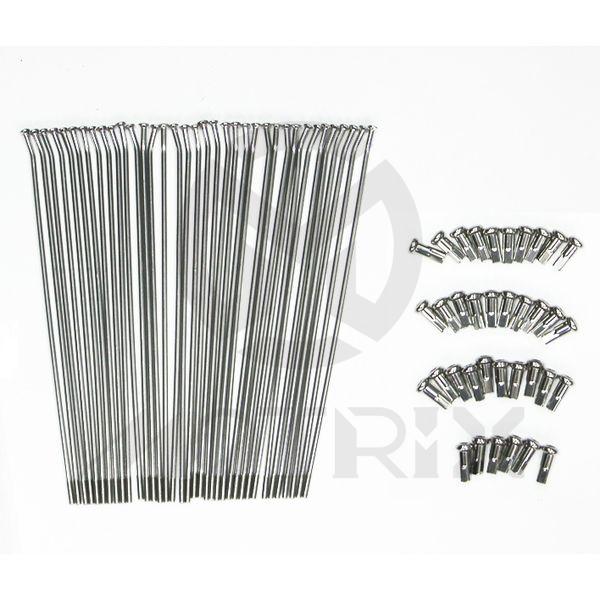 Front 21'' stainless steel spoke & nipple for KAWASAKI KX 250 F, KX 450 F 36pcs