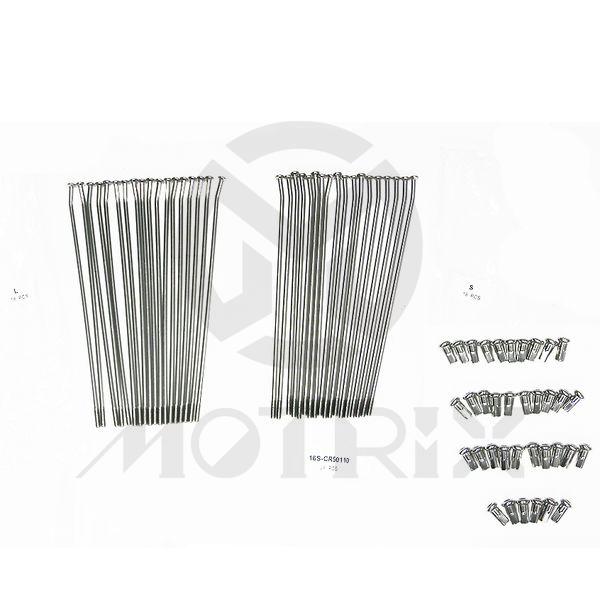 Rear 19'' stainless steel spoke & nipple for SUZUKI RM-Z 250, RM-Z 450 36pcs