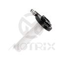 For 7/8'' bars die-cast ''AMAL 364'' style throttle. High quality authentic replica. Black