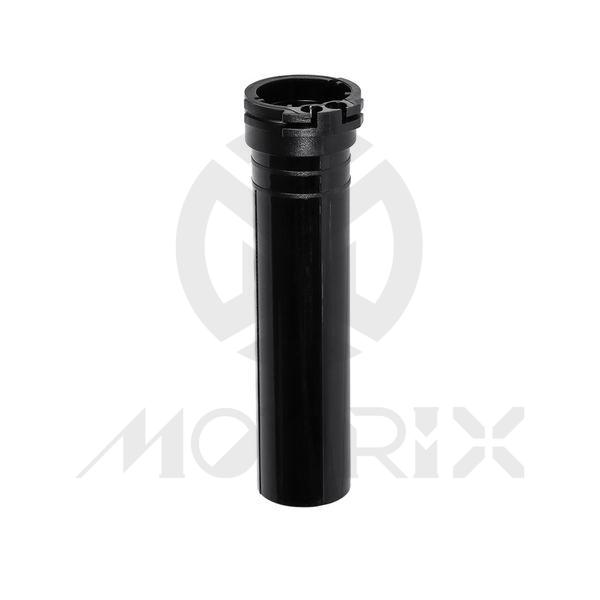 Throttle tube for HARLEY DAVIDSON black, L:127MM. Material: TPR