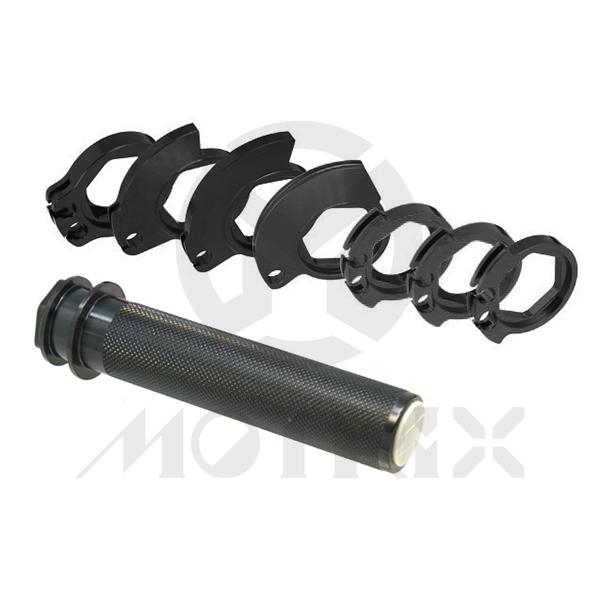 Lock-on grip with 7pcs throttle cams