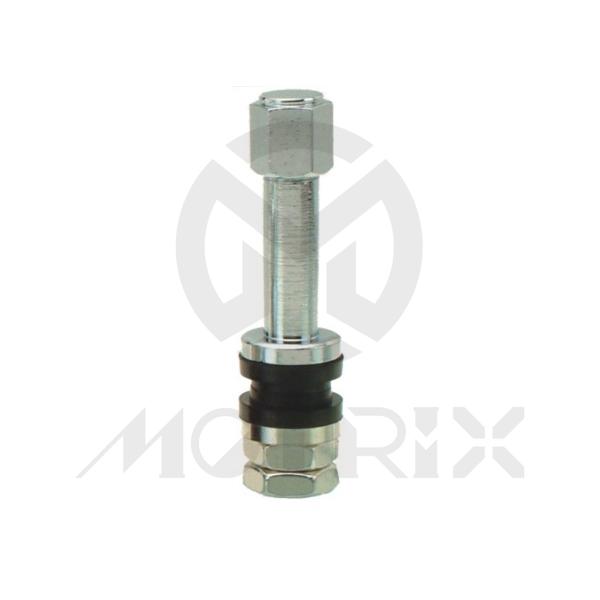 Aluminum tyre valve silver L1/29.8MM, L2/52.8MM, rim hole: 11.5 (0.453'')