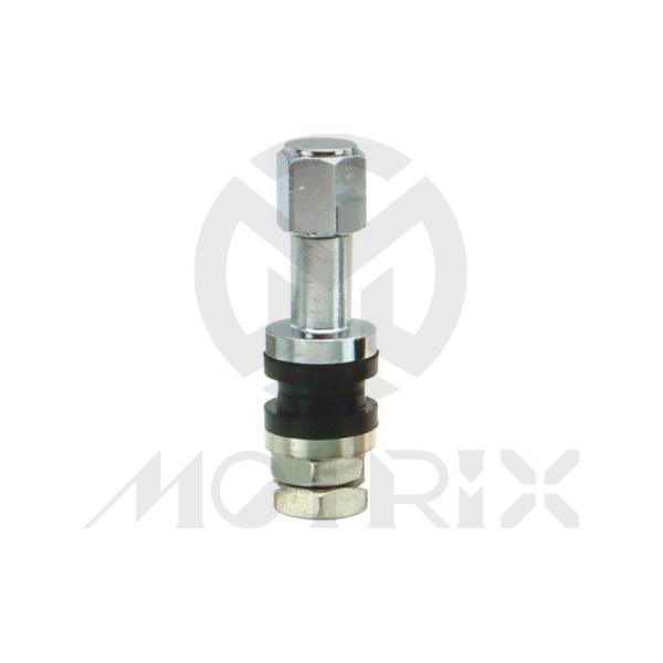 Aluminum tyre valve silver L1/19.5MM, L2/42.5MM, rim hole: 11.5 (0.453'')