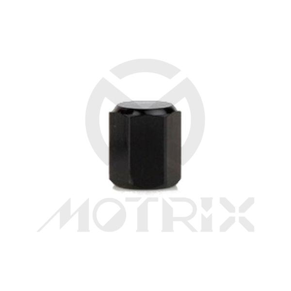 Alloy valve cap black