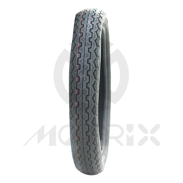 Motorcycle street tire 350X19 4PR/TL (UN-7106) (British Size)
