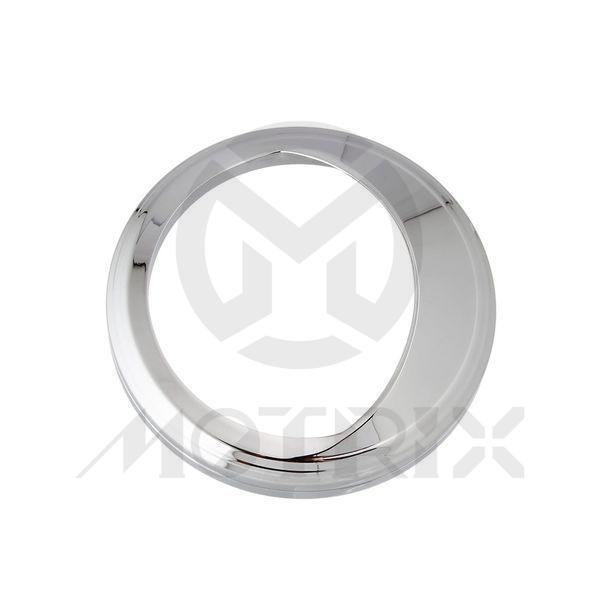 Speedometer cover for HARLEY 5'' chrome. Material: aluminum