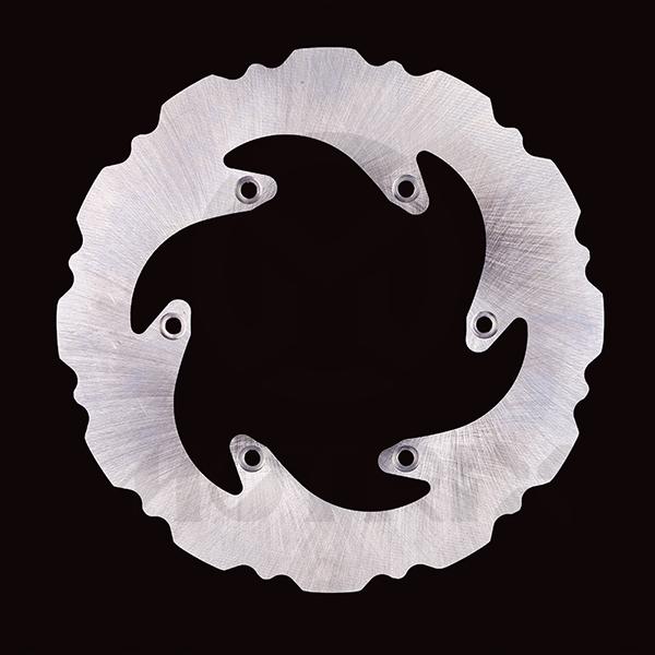 Rear rotor for KTM SX125/250/380/400/500/525, without lighting holes