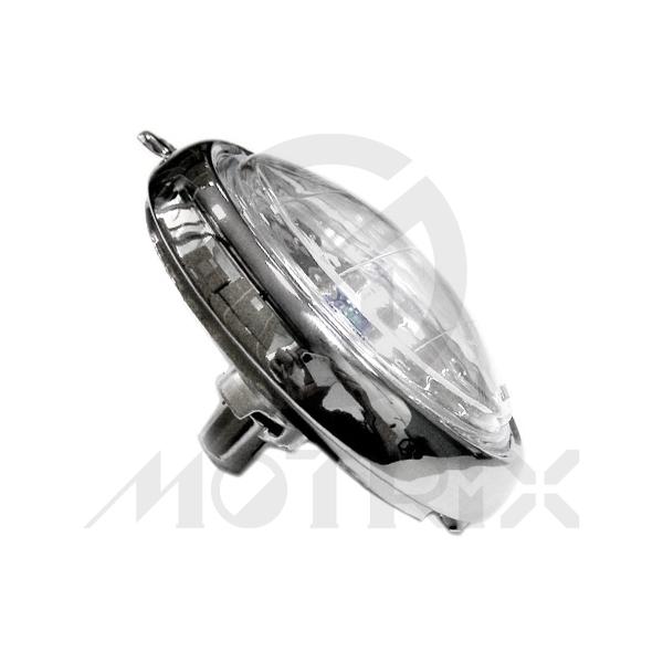 Headlight diamond lens, white bulb( T19 6V / 25W ), for HONDA ST70