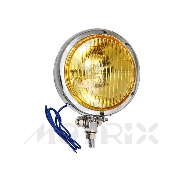 Universal headlight, yellow lens