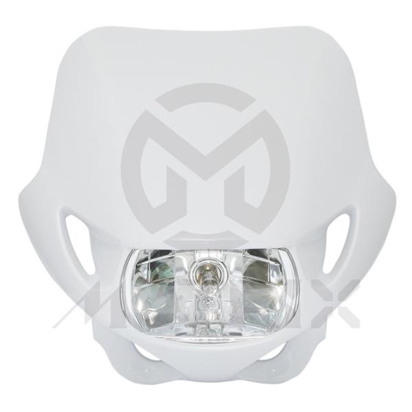 Universal offroad headlight, white. T9 12v 35/35w