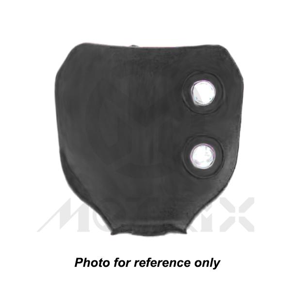 Universal off road double headlight, all black