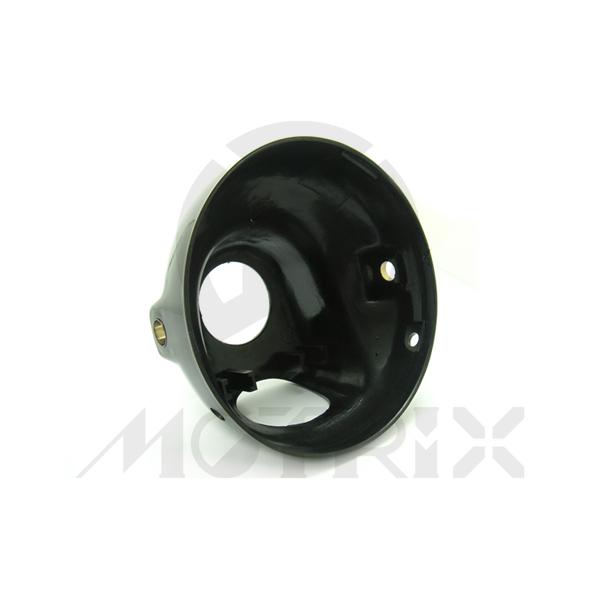 Headlight shell black for 661-029