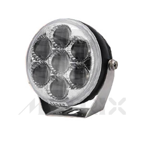 Universal headlight 12W LED, ECE low beam diameter