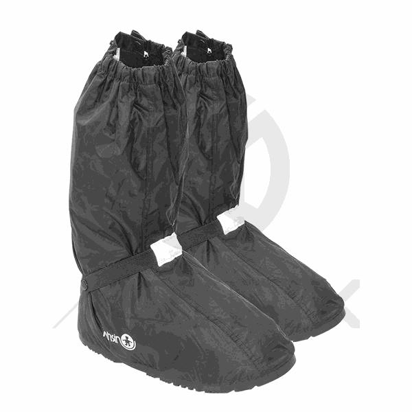 Black rain boot cover, size: L