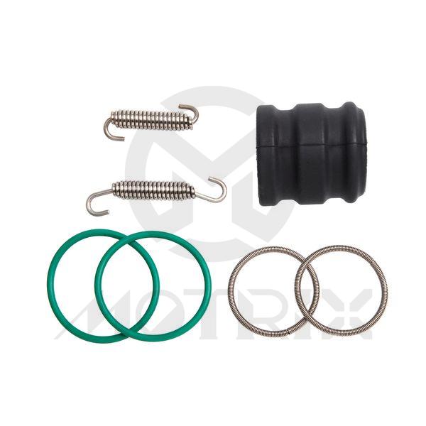 Expansion chamber seals and springs for KTM 250-300CC 99-current, 200CC 11-current ; HUSQVARNA TC/TE250 14-current, TE/TX 300 14-current