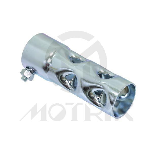Universal pipe silencers, the muffler insert silencers complete with the mounting bolt and nut 1-1/2'' x 4''