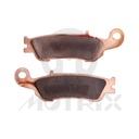 Brake pad sintered for YAMAHA YZ 125 08-21, YZ 250F 07-21, YZ 450F 08-15, WR 250 F 17-21