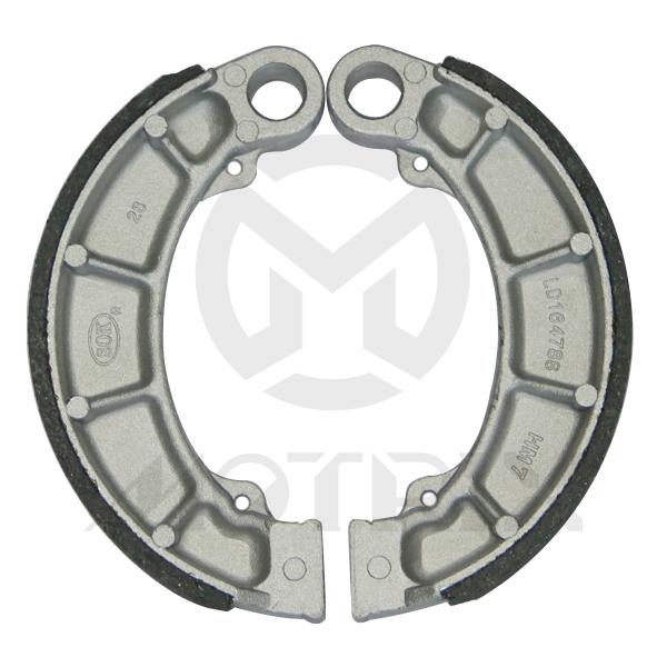 Brake shoes with spring, regular material. Size:158x30MM. For HONDA TRX 420