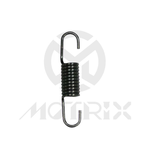 Exhaust spring stainless 57mm, color: black