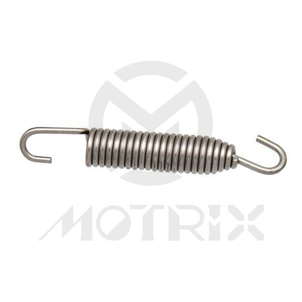 SUS304 Extension spring, Ø1.8xID:70L, conical single swivel. Spring rate: 50LBS/INCH. Initial tension: 5LBS