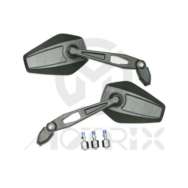 (Pair) Mirror for universal, PP black