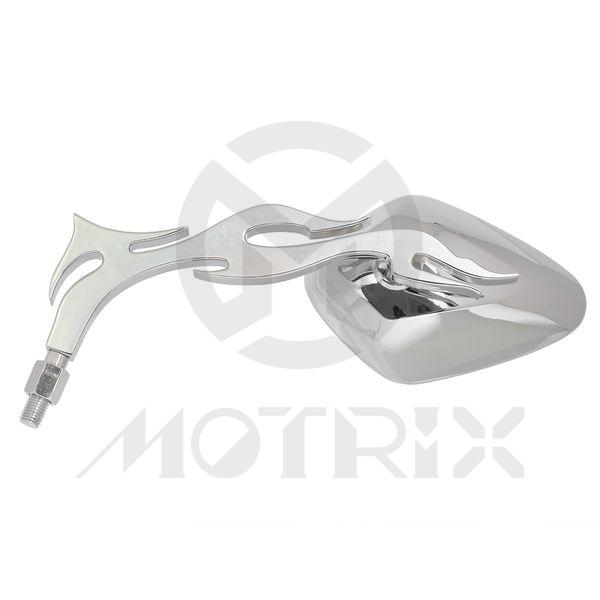 (Pair) Mirror for universal, 10mm thread, chrome