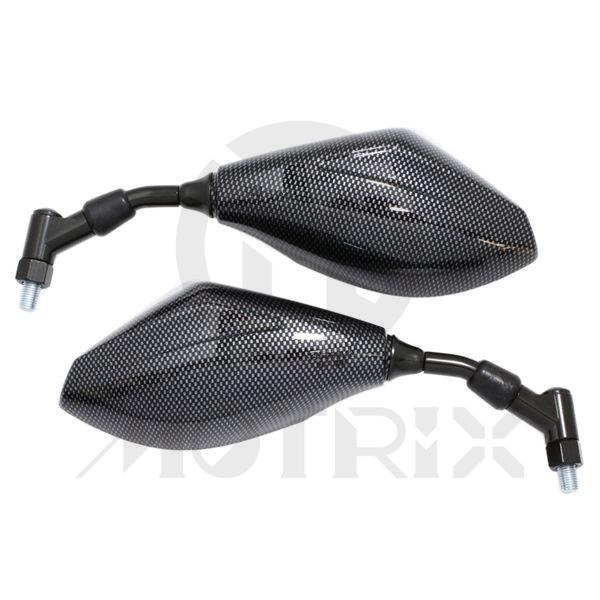 (PR) Mirror for universal, 10mm thread, carbon look